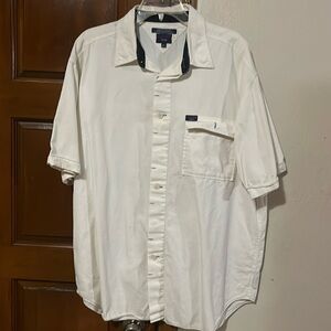 Men’s Fishing Tommy Nice Ivory Fresh Button Up Shirt